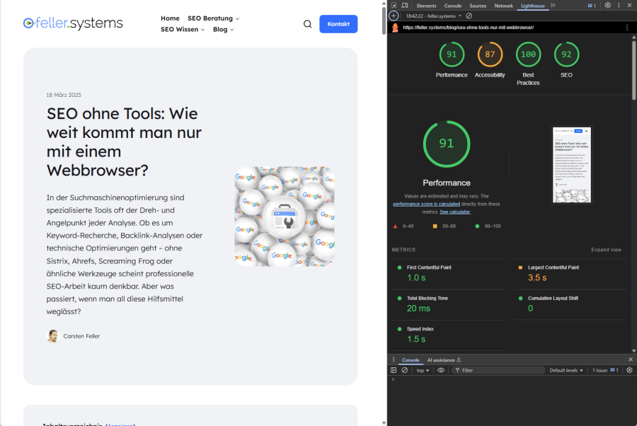 Core Web Vitals im Überblick